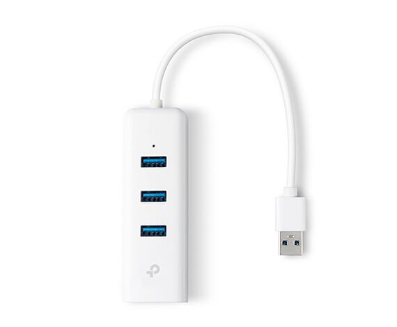 TP-LINK UE330 3 Port Hub & Gigabit Ethernet Adaptör