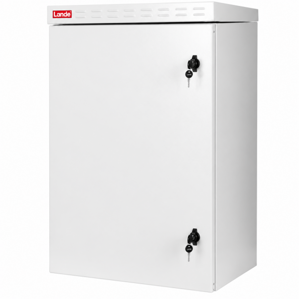 Lande 16U 19'' W600mm x D300mm Outdoor IP55 Kabinet- çift cidarlı LN-ESD-IP5516U6030-LG