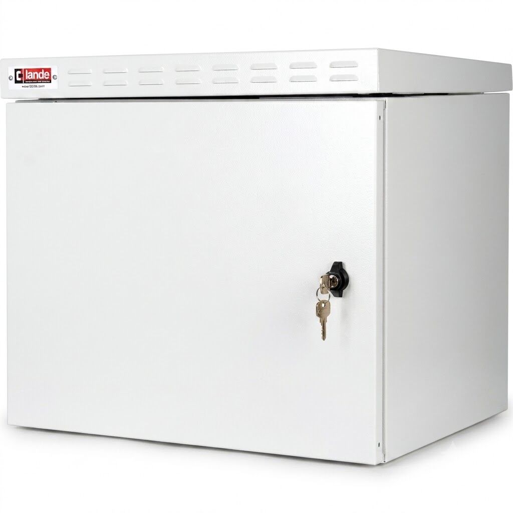 Lande 9U 19'' W600mm x D450mm Outdoor IP55 Kabinet- çift cidarlı LN-ESD-IP5509U6045-LG