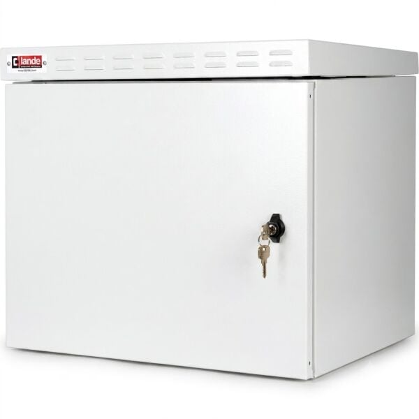 Lande 9U 19'' W600mm x D450mm Outdoor IP55 Kabinet- çift cidarlı LN-ESD-IP5509U6045-LG