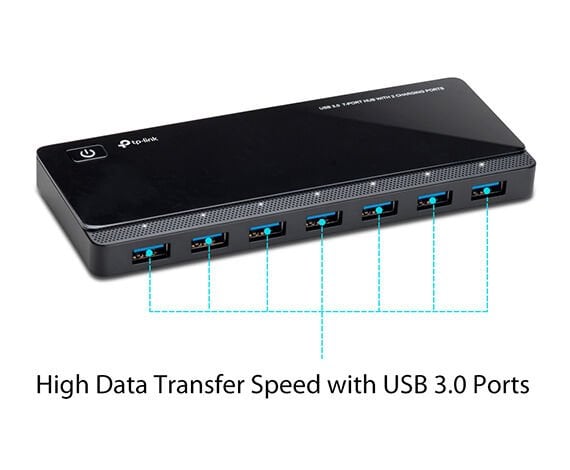 TP-LINK UH720(EU) USB 3.0 7Port HubWith 2 Charging