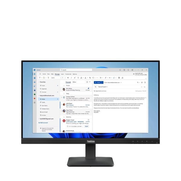 LENOVO S24-4E 64B5KAT1TK 23.8'' 4MS 100Hz VGA/HDMI VESA IPS LED MONITOR