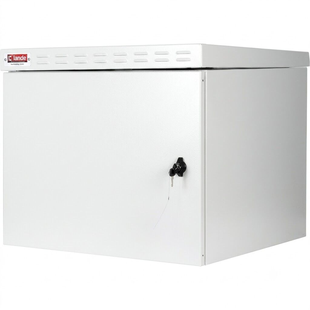 Lande 9U 19'' W600mm x D600mm Outdoor IP55 Kabinet- çift cidarlı LN-ESD-IP5509U6060-LG