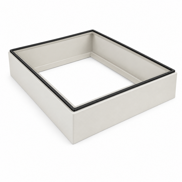 Baza H100mm W600xD600mm SAFEbox-B kabinetler için  RAL 7035 Açık Gri
