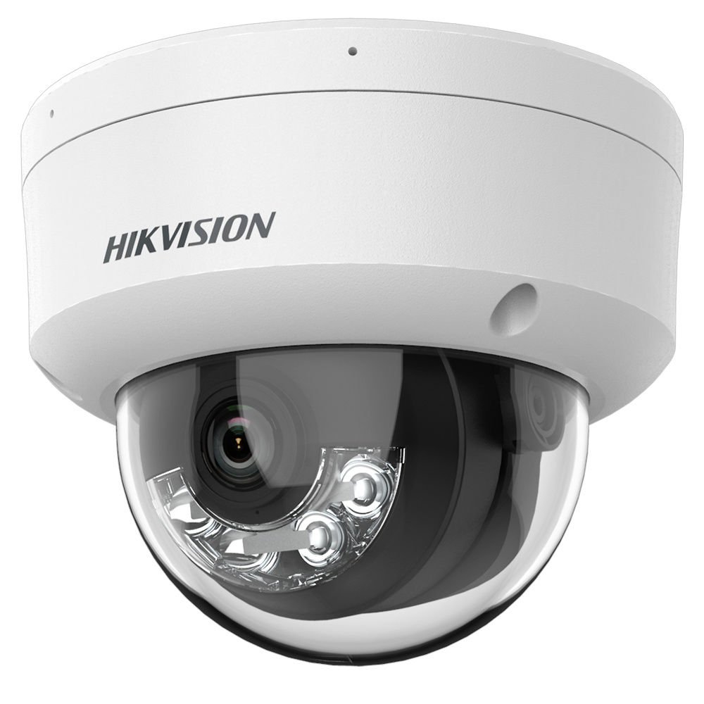 HIKVISION DS-2CD1141G2-LIUF 4MP 2.8MM 20MT DAHİLİ SESLİ H265 SMART HYBRID LIGHT IP DOME KAMERA