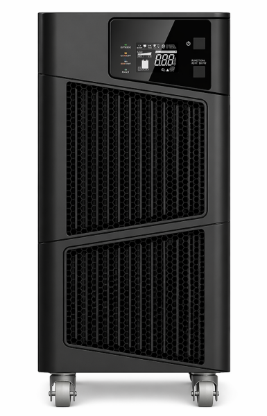 MYTON-10000 10Kva 16x12V/7Ah 1/1 Faz 9000W Online Ups 0,9