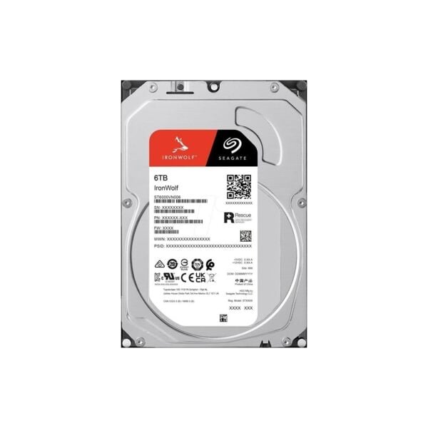 Seagate IronWolf 6TB ST6000VN006 NAS HDD 256MB SATA3